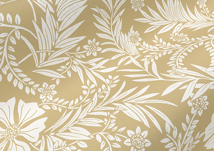 Cadogan, Gold - Motorised Roman Blind - Image 4